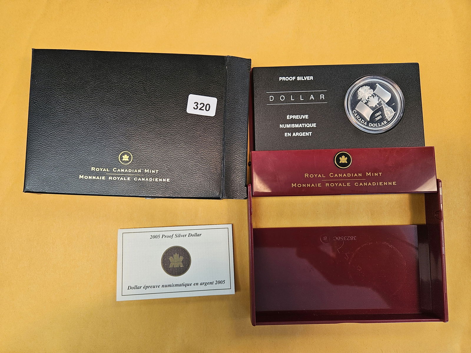 2005 Canada GEM Proof Deep Cameo Silver Dollar (1 of 2)