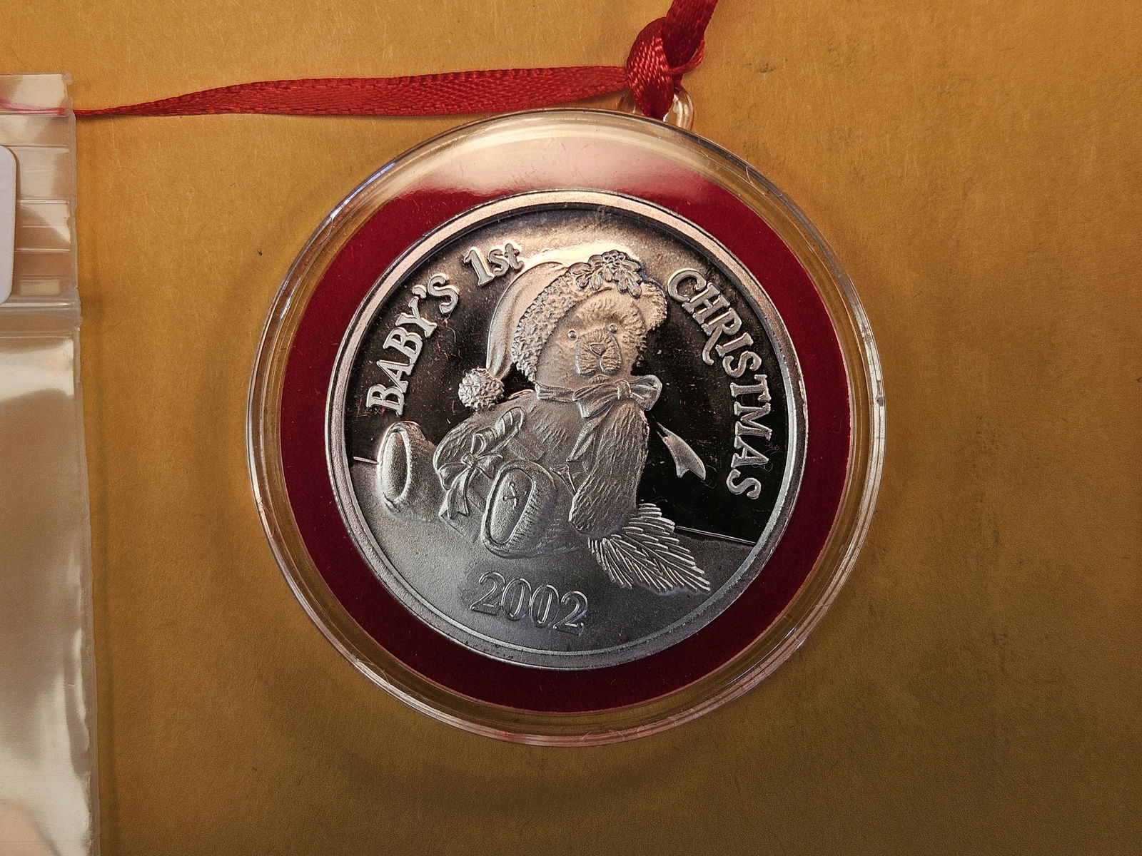 One Troy ounce .999 fine silver proof art round - 2