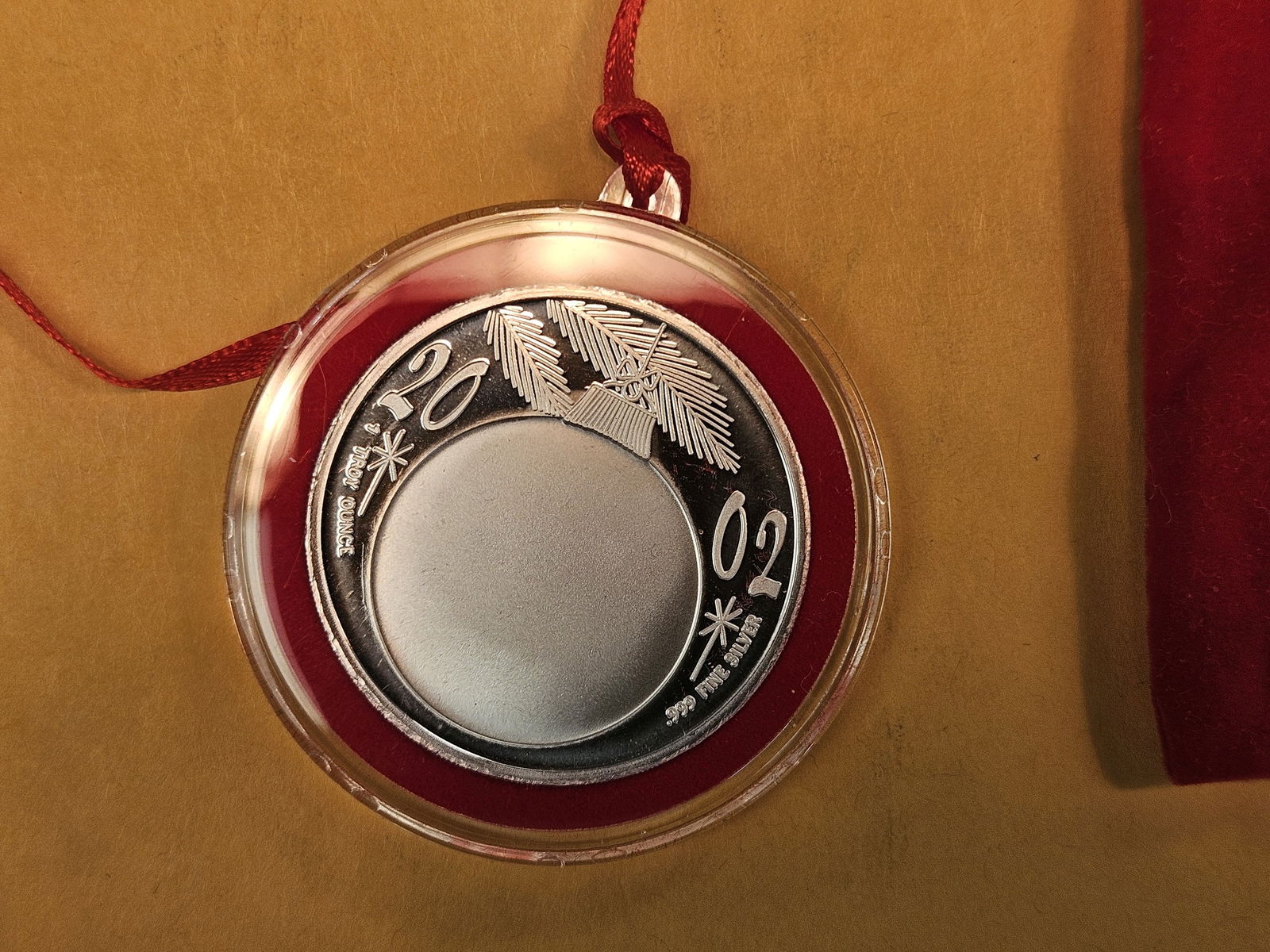 One Troy ounce .999 fine silver proof art round - 3