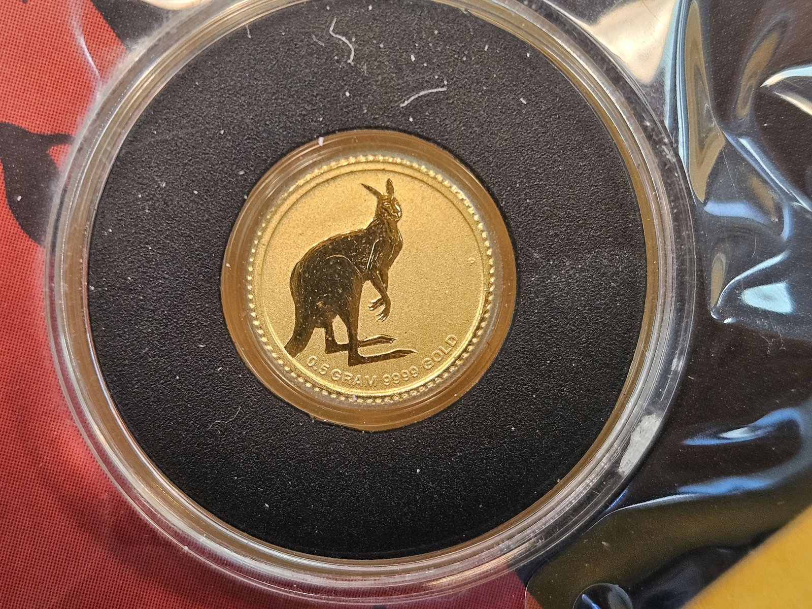 GOLD! GEM 2013 Australia Gold Two Dollars: In original Assay holder 