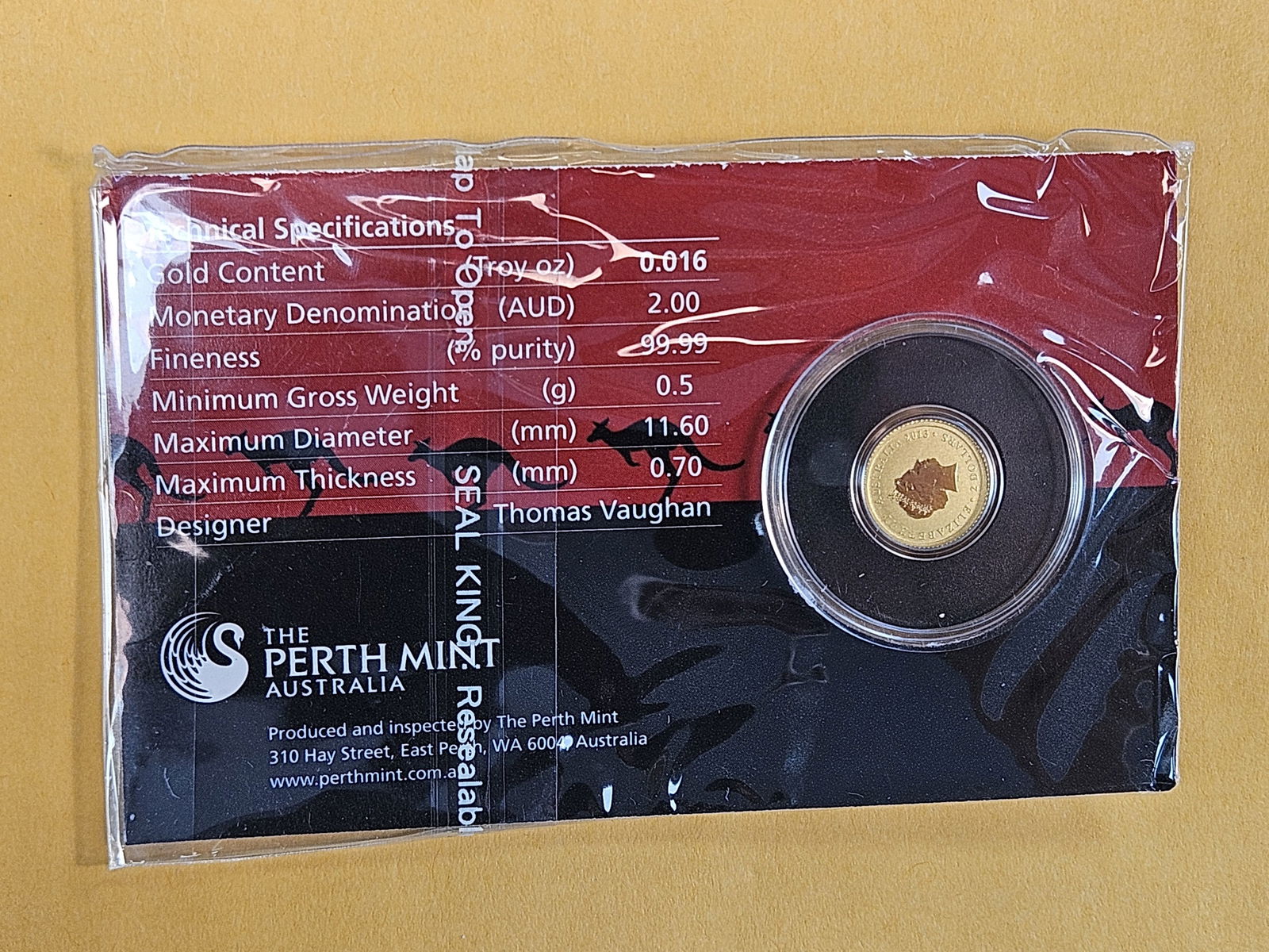 GOLD! GEM 2013 Australia Gold Two Dollars - 3