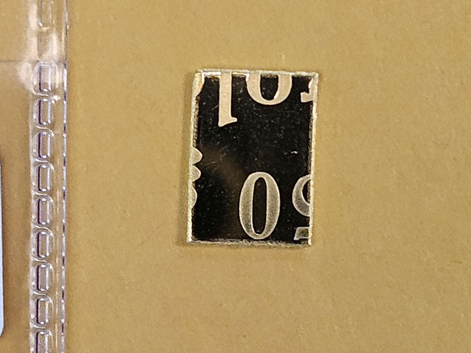 GOLD! VALCAMBI Suisse One Gram .9999 fine gold bar - 2