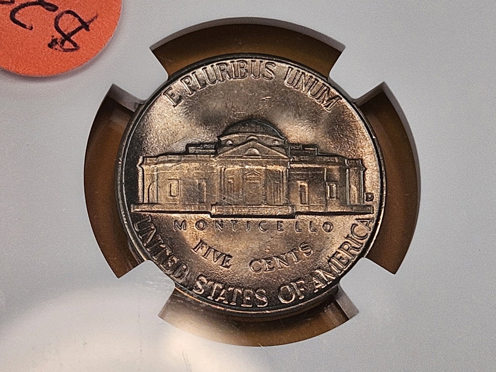 GEM! NGC 1948-D Jefferson Nickel in Mint State 66 - 6