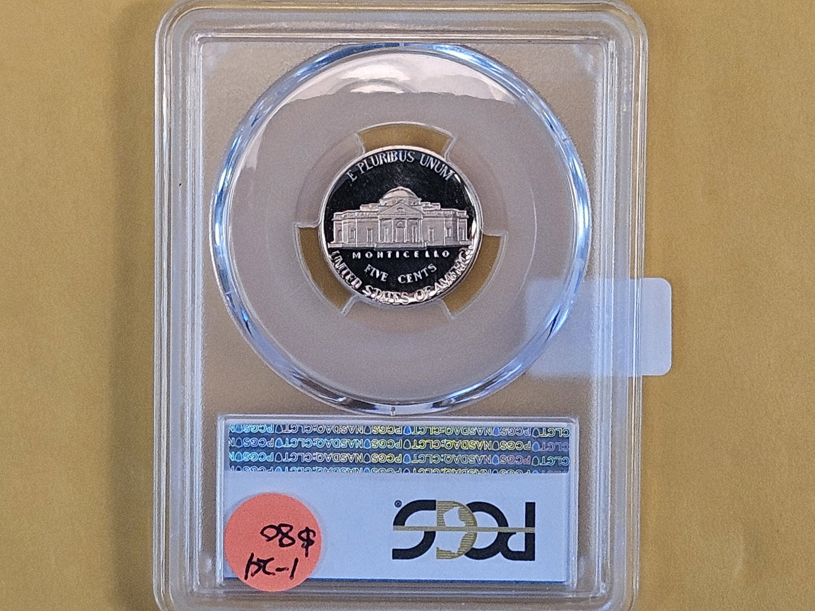 PERFECT! PCGS 1979-S Jefferson Nickel Type 1 In Proof 70 Deep Cameo - 3