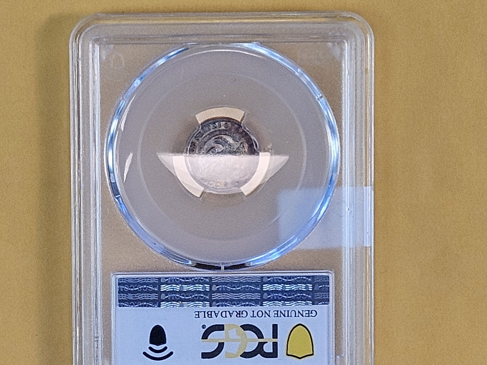 PCGS 1835 Capped Bust silver half-Dime in Brilliant About Uncirculated - details - 7