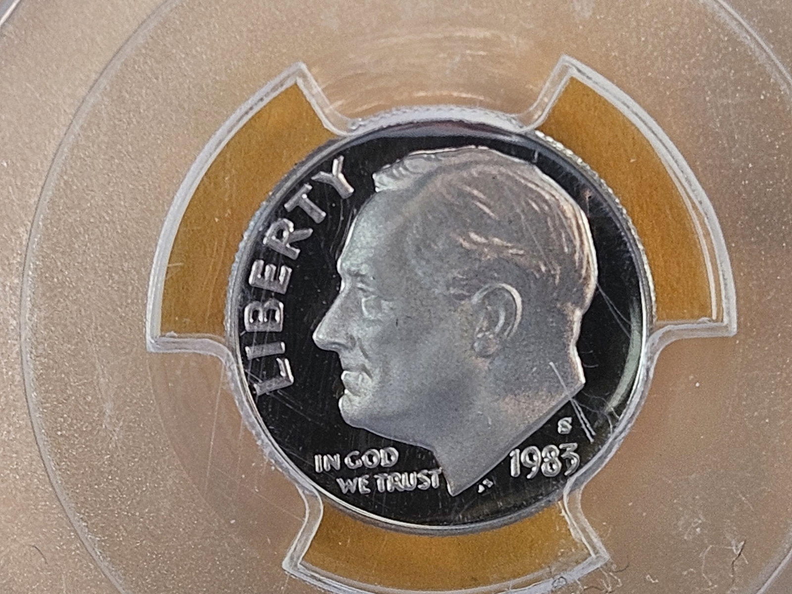PERFECT! PCGS 1983-S Roosevelt Dime in Proof 70 Deep Cameo (1 of 4)