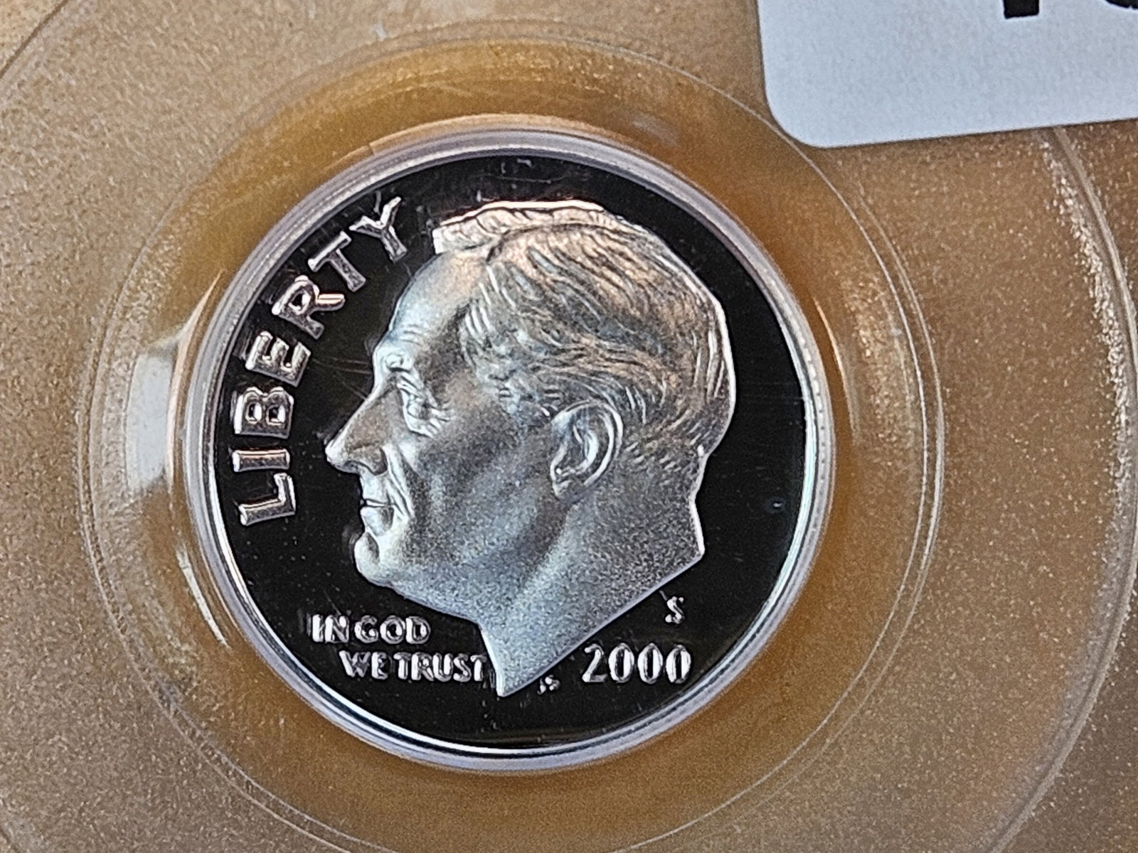 PERFECT! PCGS 2000-S silver Roosevelt Dime in Proof 70 Deep Cameo: Perfect Grade! 