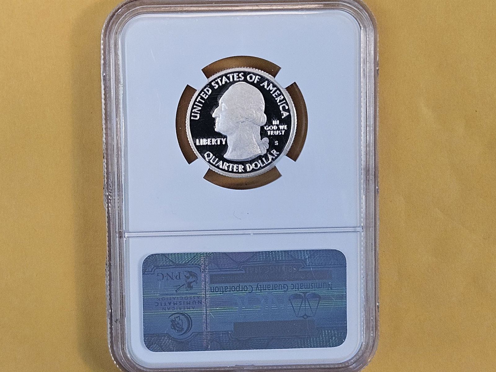 PERFECT! NGC 2014-S SILVER Washington Quarter in Proof 70 Ultra cameo - 3