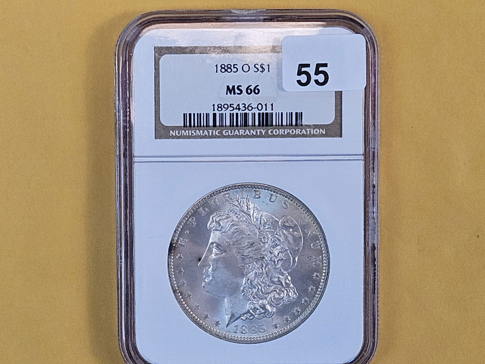 GEM! NGC 1885-O Morgan Dollar in Mint State 66 - 2