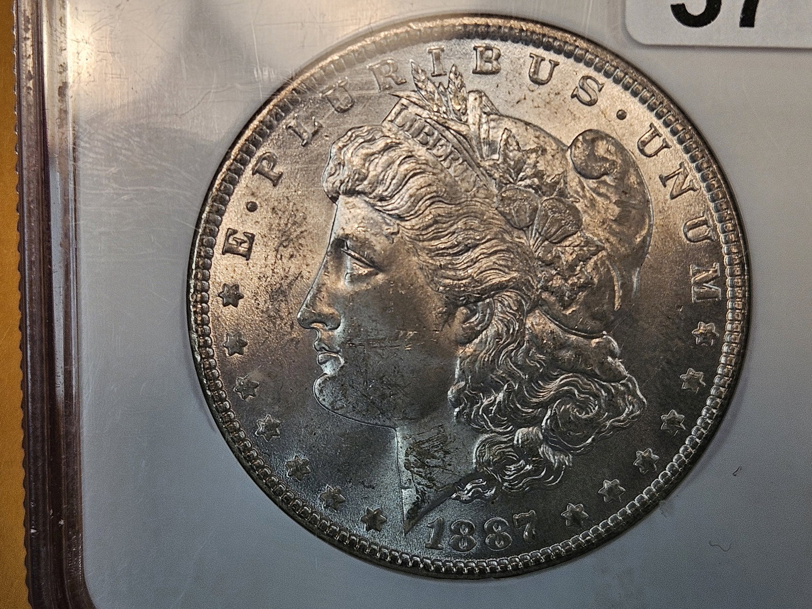 VARIETY! NGC 1887 Morgan Dollar in Mint State 63: VAM! TOP 100! VAM-12 Doubled Die Obverse. Gator EYE 