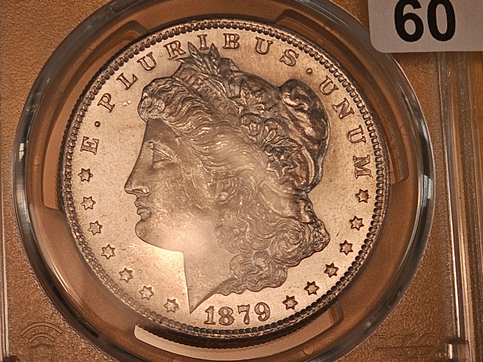 PCGS 1879-S Morgan Dollar in Mint State 64 - 3