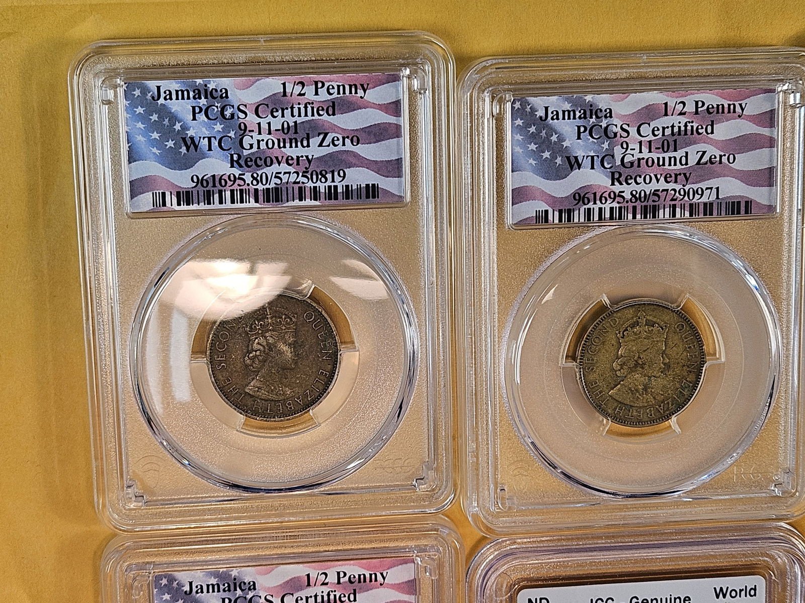 Sixteen Graded, Mixed, World Coins - 2