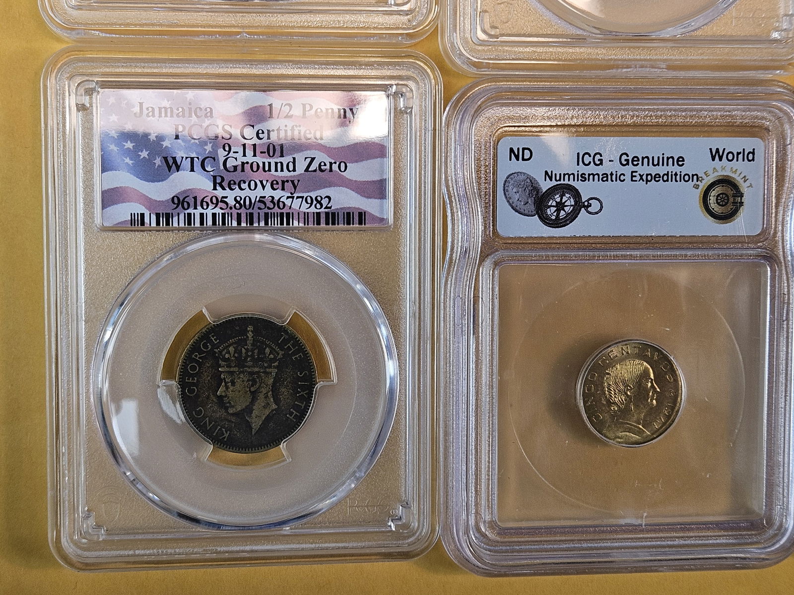 Sixteen Graded, Mixed, World Coins - 4