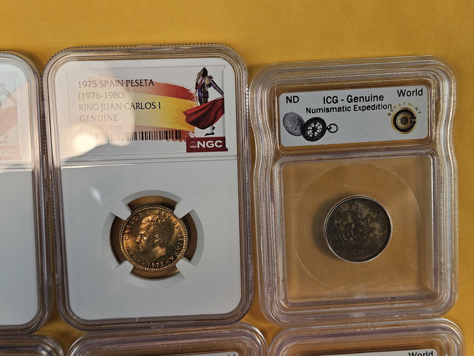 Eleven Graded, Mixed, World Coins - 3