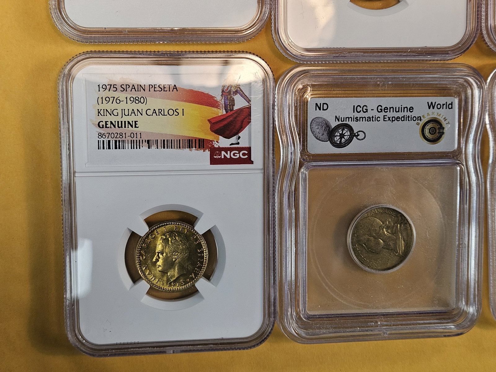 Eleven Graded, Mixed, World Coins - 4