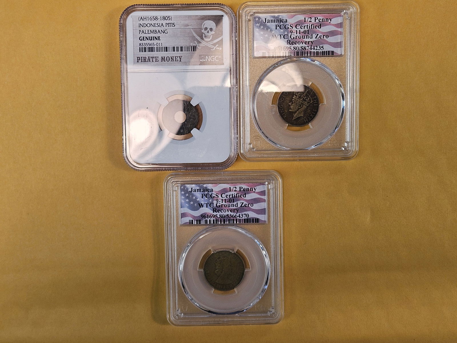Eleven Graded, Mixed, World Coins - 7
