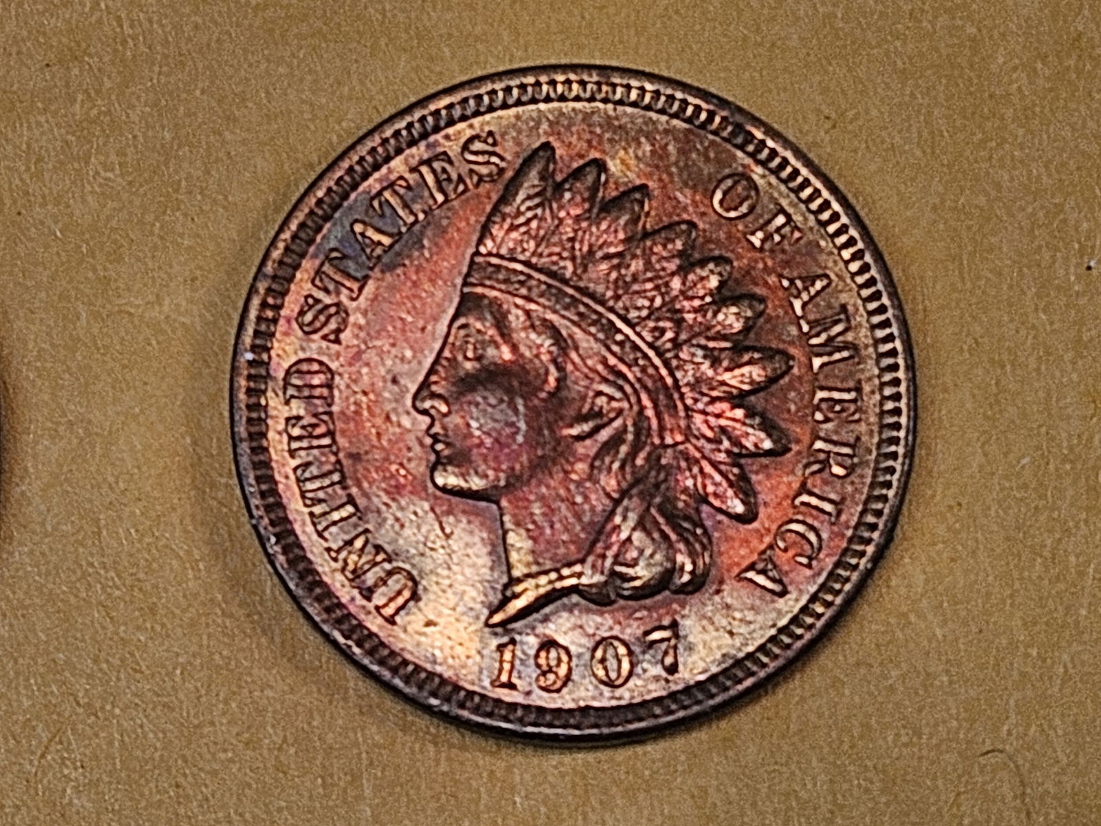 Two Brilliant About Uncirculated plus Indian Cents - 7