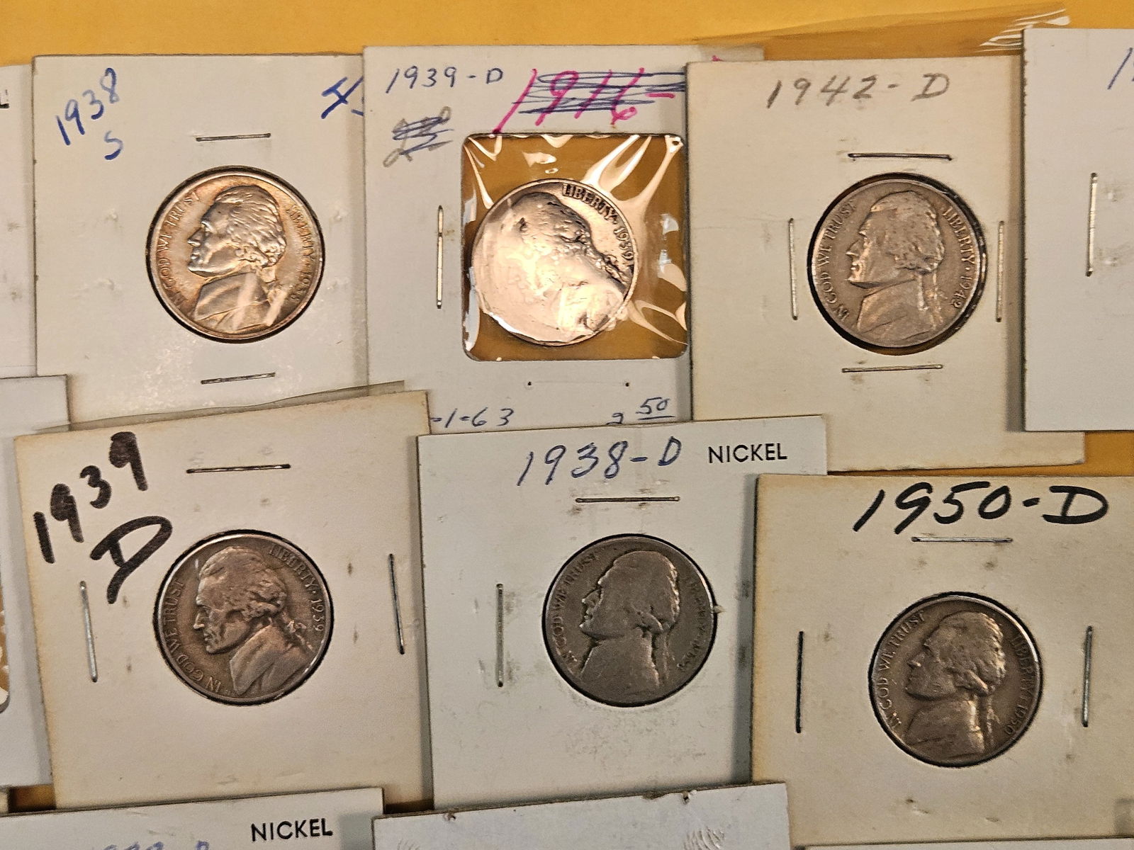 Twenty-One mixed Jefferson Nickels - 3