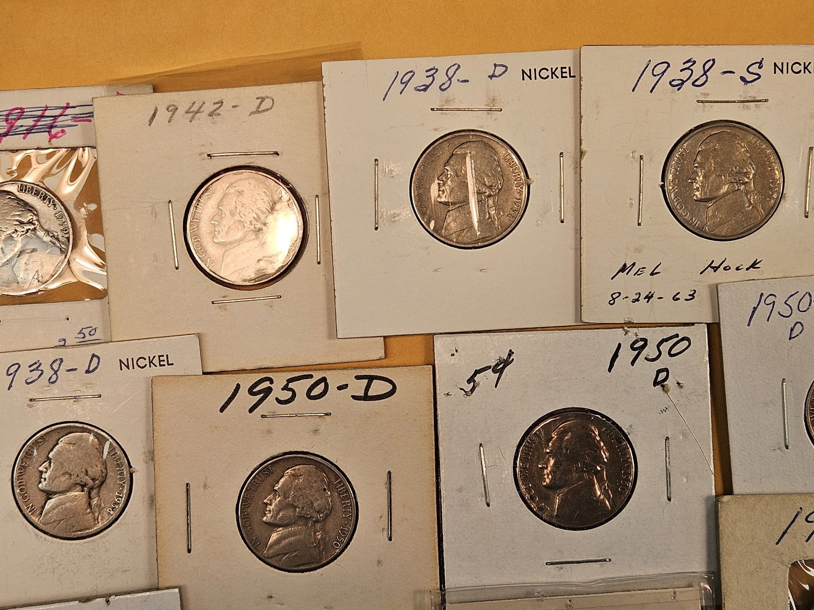 Twenty-One mixed Jefferson Nickels - 4