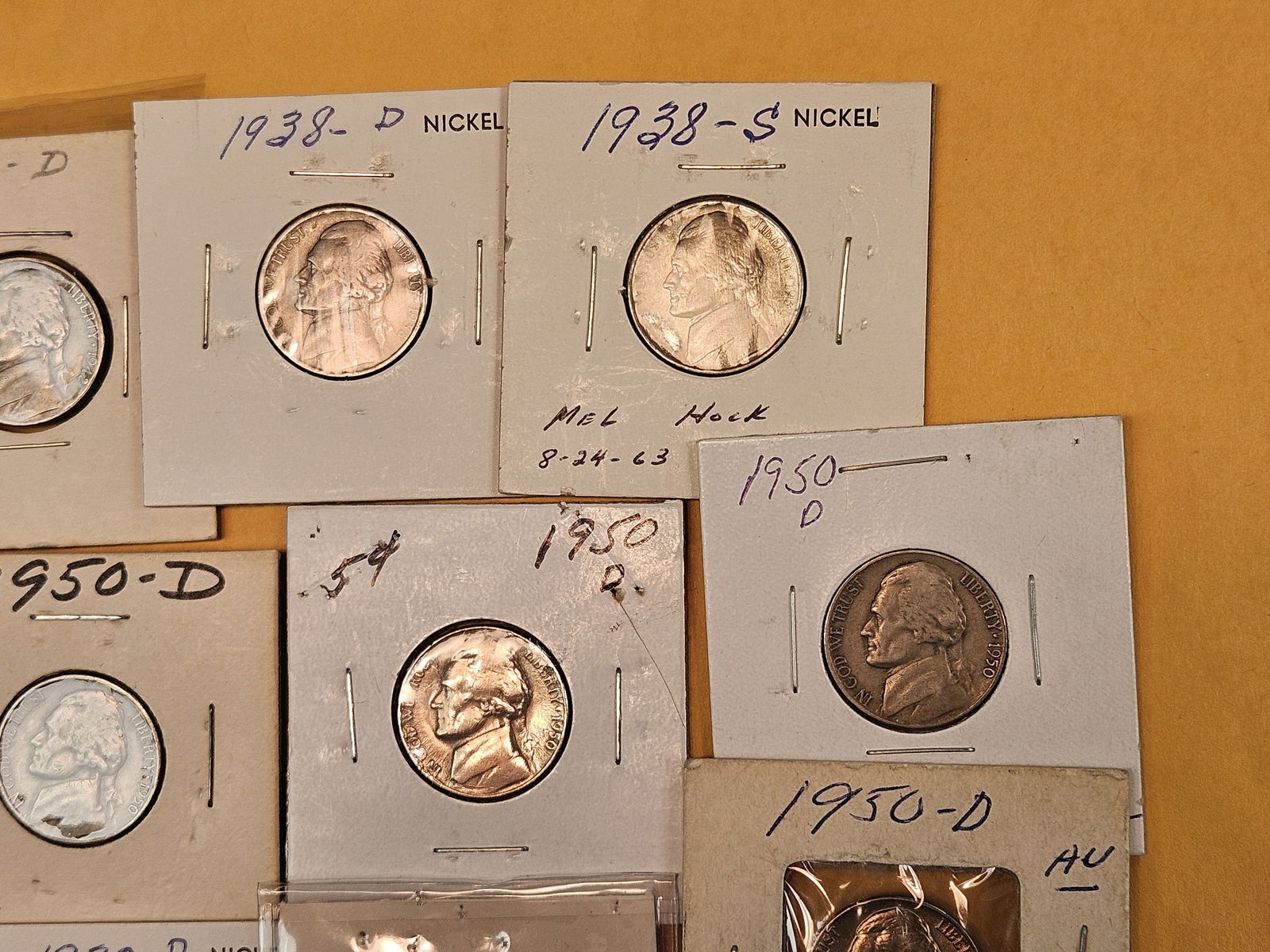 Twenty-One mixed Jefferson Nickels - 5
