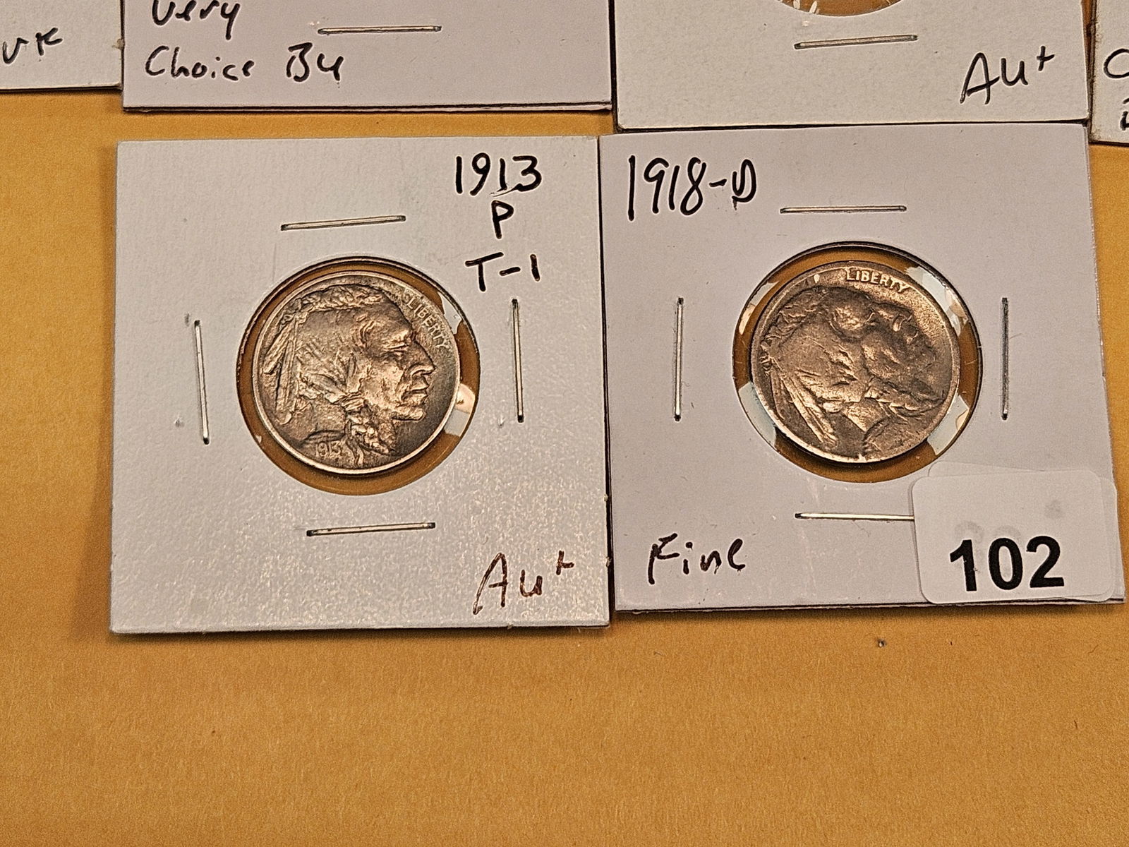 Ten nice mixed Jefferson and Buffalo Nickels - 6
