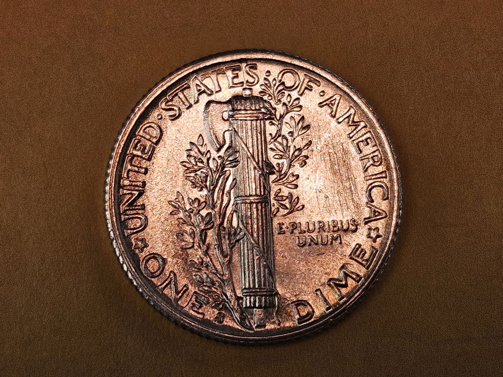 Very Choice Brilliant Uncirculated 1940-S Mercury Dime FSB - 7