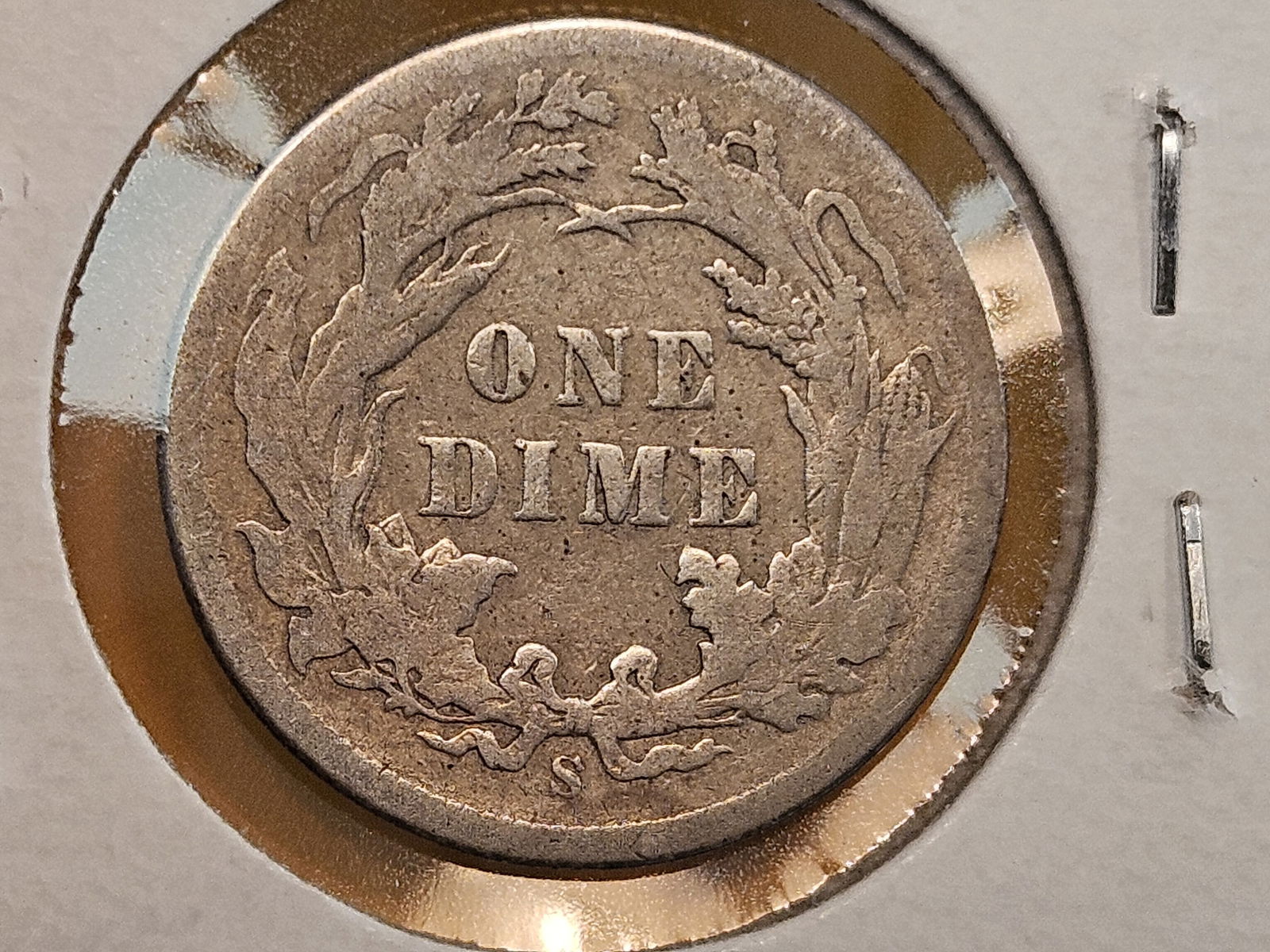 1831 Capped Bust and 1890-S Seated Liberty silver dimes - 5