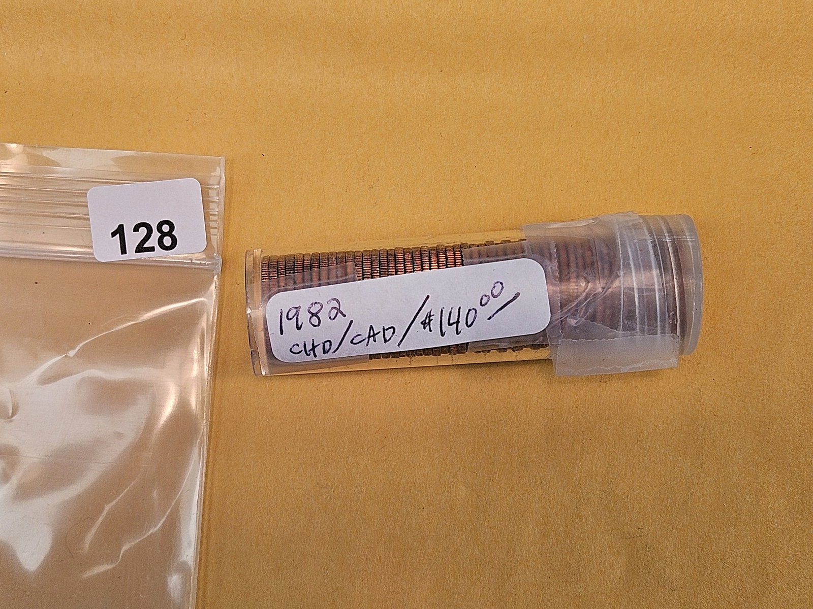 ** KEY DATE ROLL ** 1982 Roosevelt Dimes: From old collection. Unopened by us 