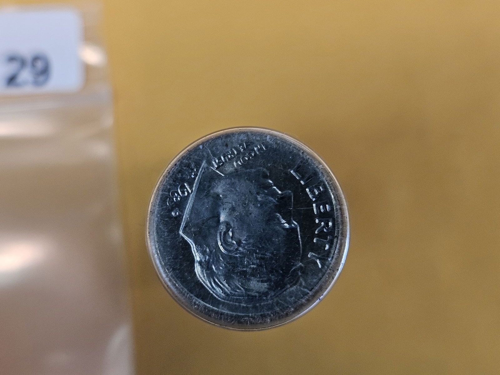 ** KEY DATE ROLL ** 1982-D Roosevelt Dimes - 3