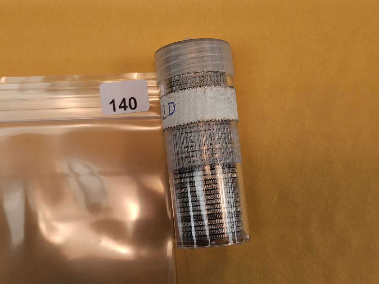 Full roll of 1962-D silver Washington Quarters - 2