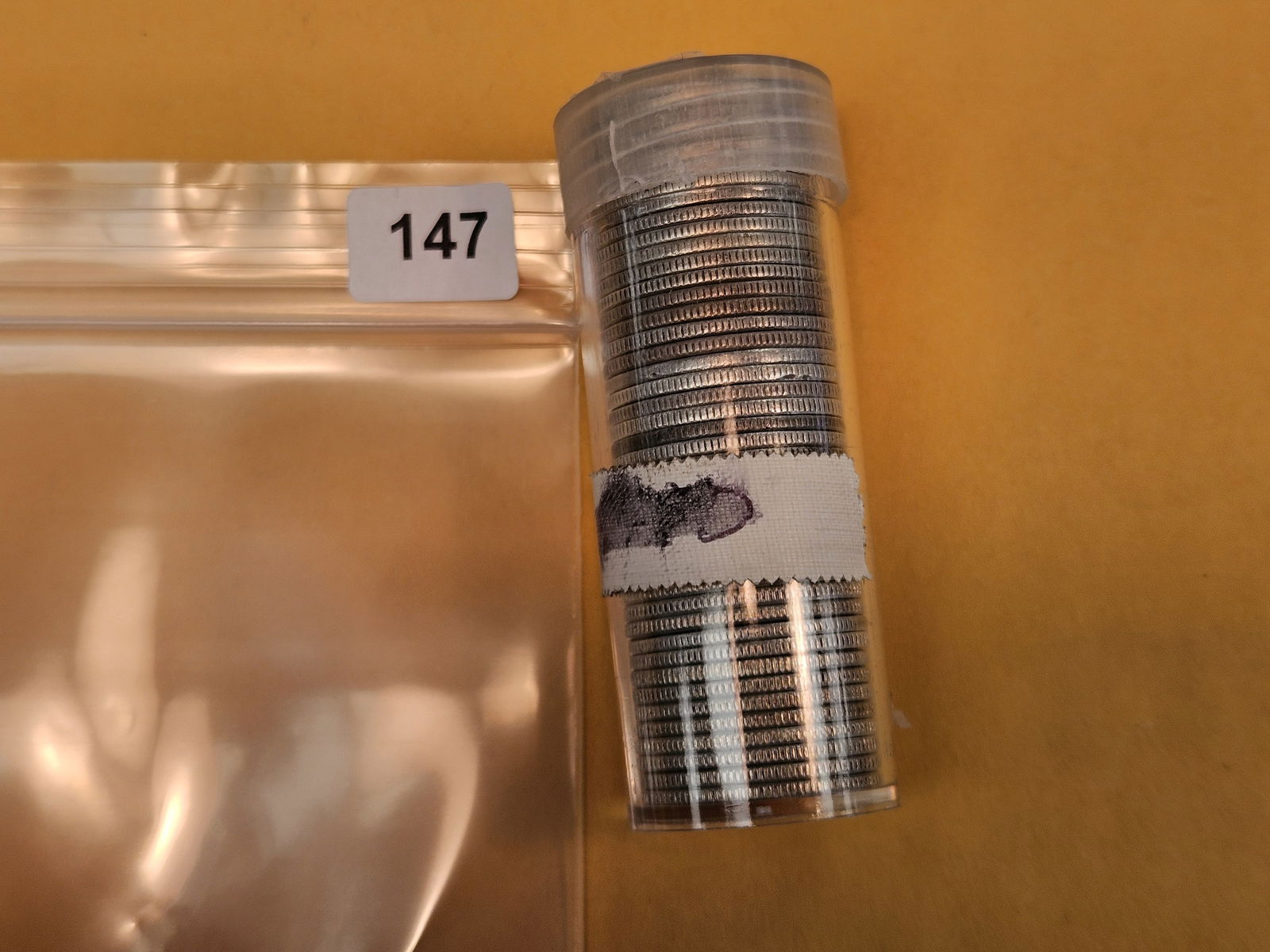 Full roll of Mixed silver Washington Quarters - 2