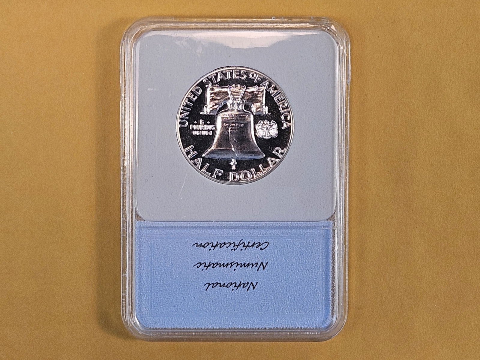 GEM Proof Deep Cameo 1958 Franklin silver Half Dollar - 4