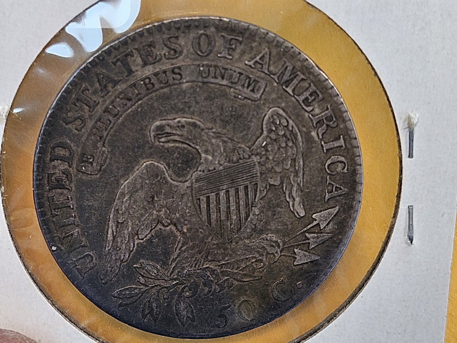 1818 Capped Bust half dollar in Very Good plus - 5