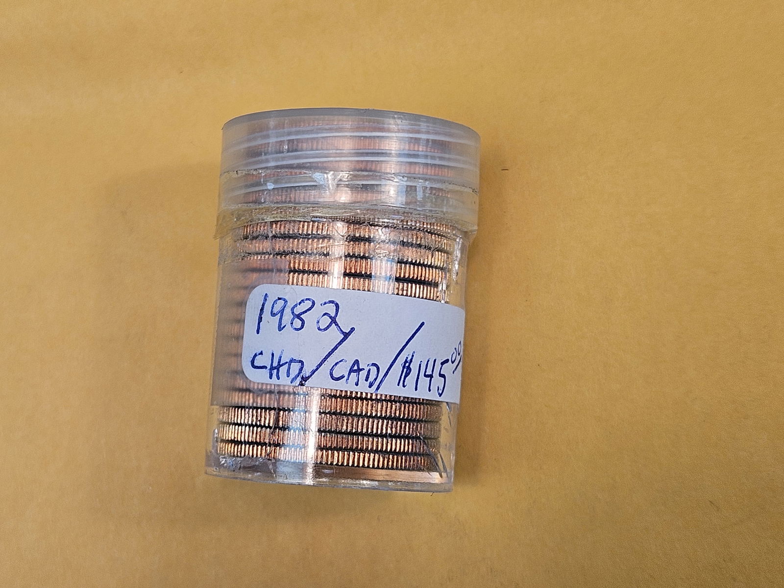 Better date 1982 Brilliant Uncirculated roll of Kennedy half Dollars - 2