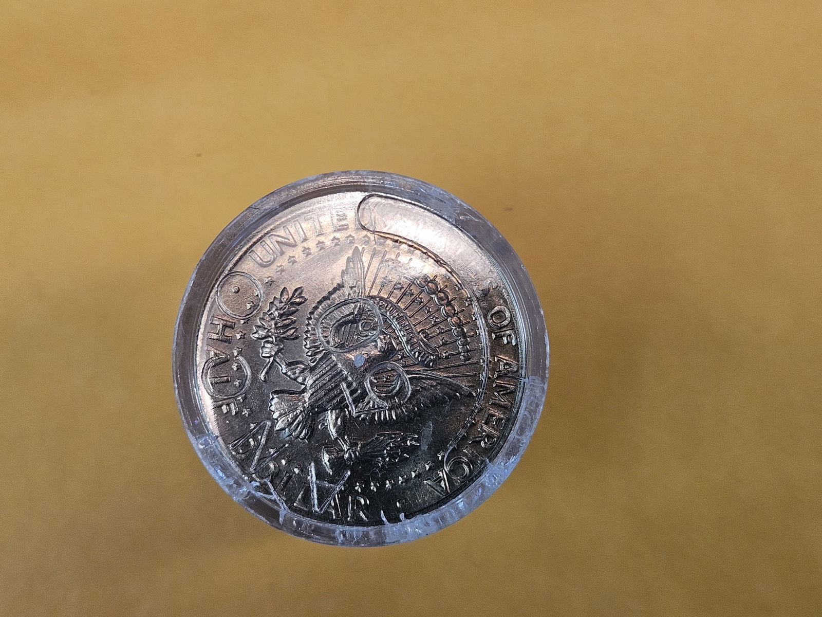 Better date 1982 Brilliant Uncirculated roll of Kennedy half Dollars - 3