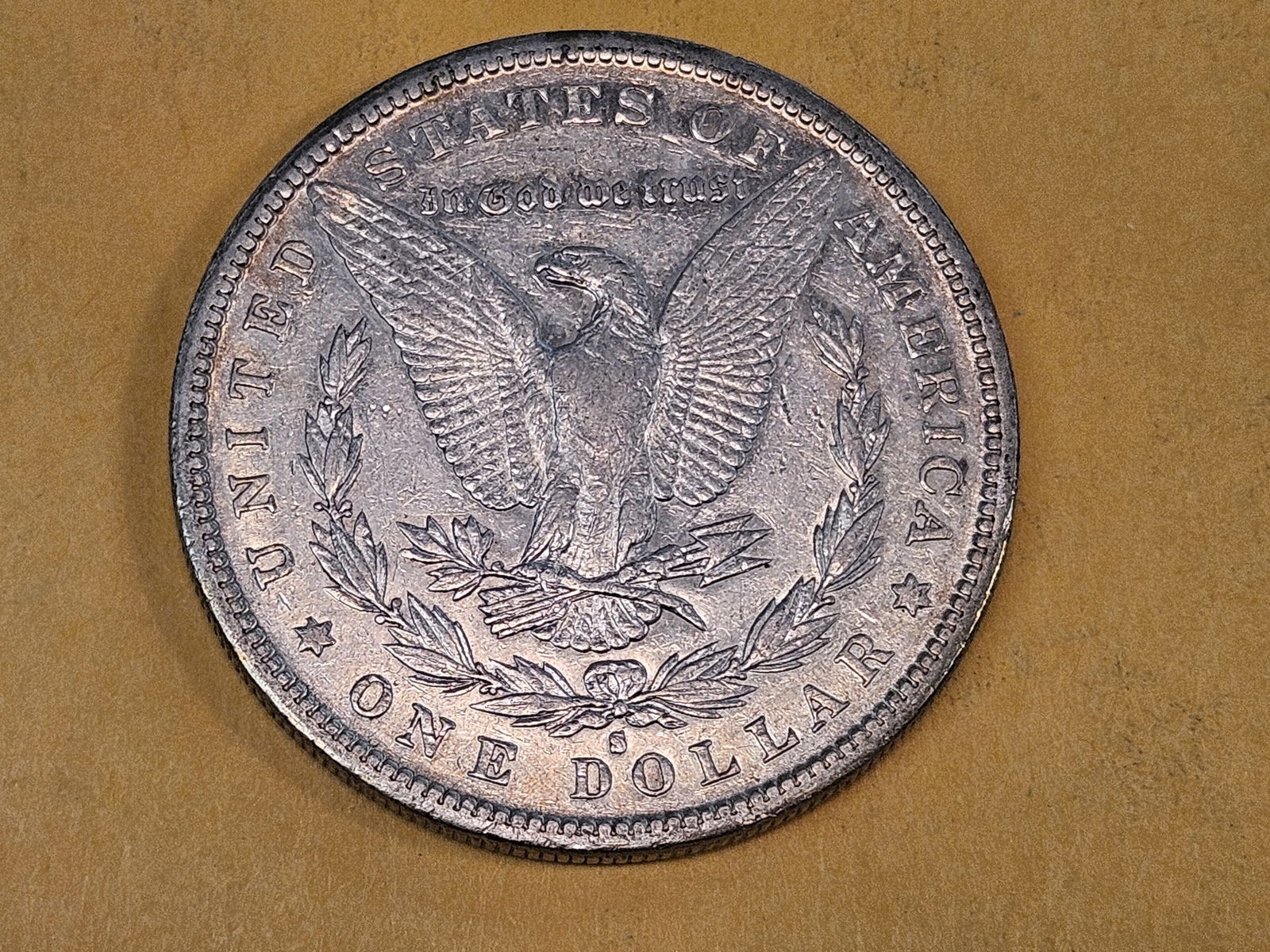 Better 1887-S Morgan Dollar in About Uncirculated - 3