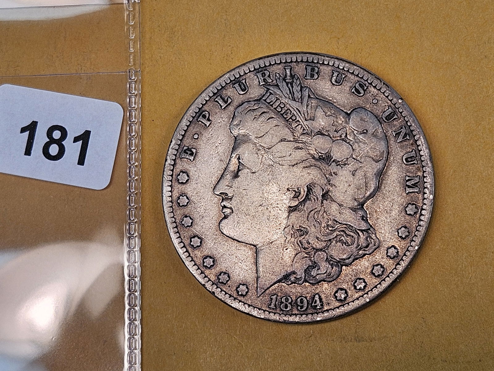 * Better date 1894-S Morgan Dollar: In Very Good 