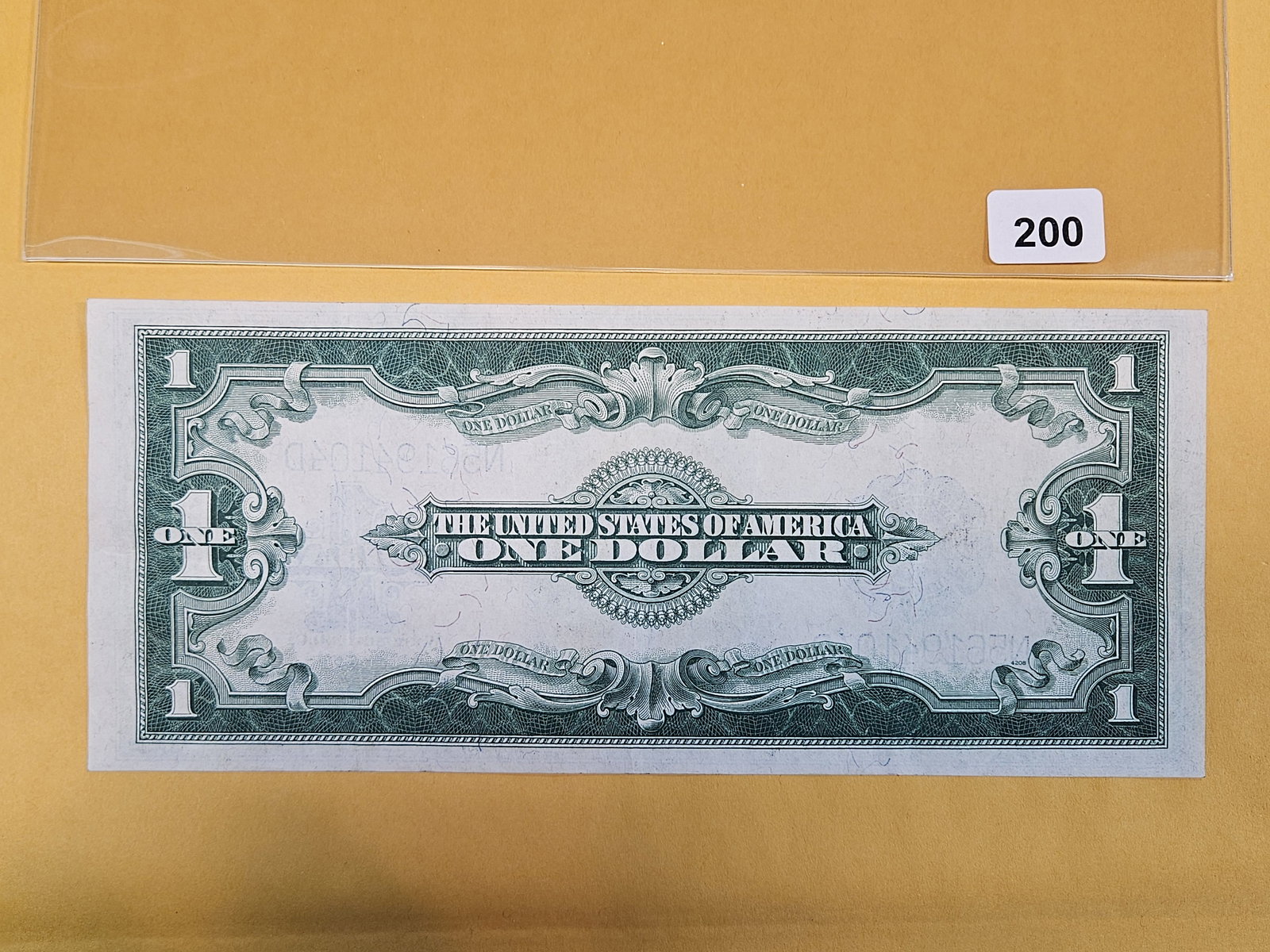 Crisp About Uncirculated Series of 1923 One Dollar Silver Certificate - 2