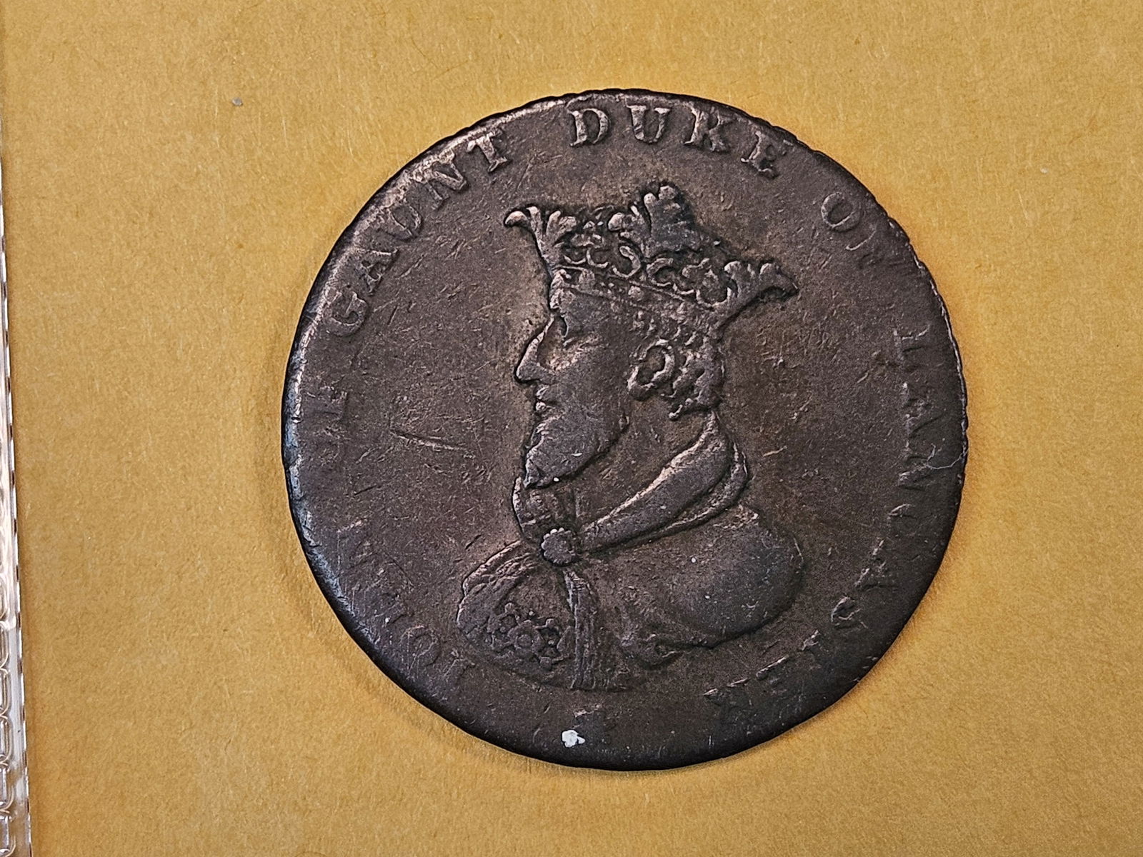 CONDER TOKEN! Undated Half-penny copper Conder token - 6