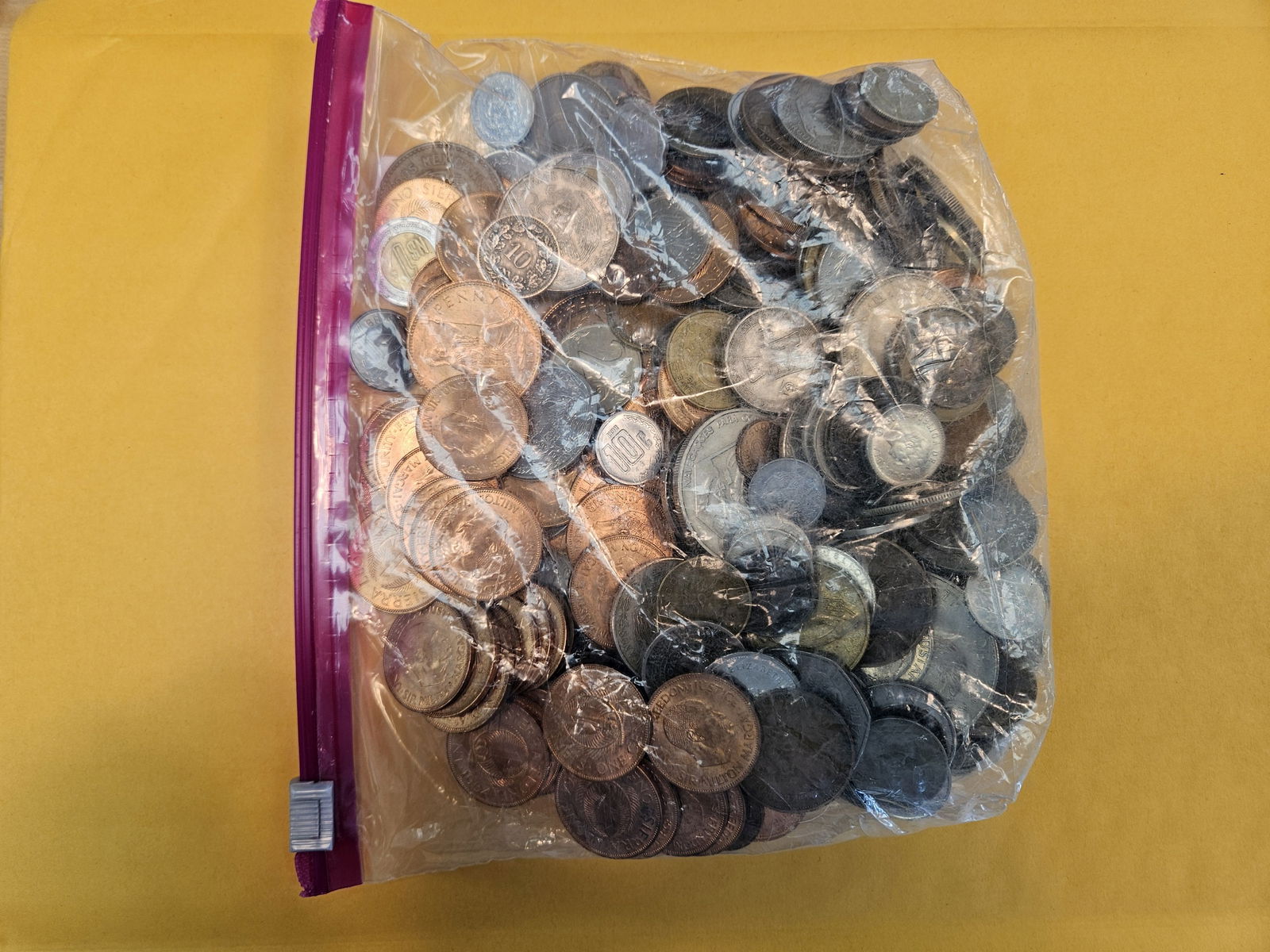 THREE Pounds of mixed World Coins - 2