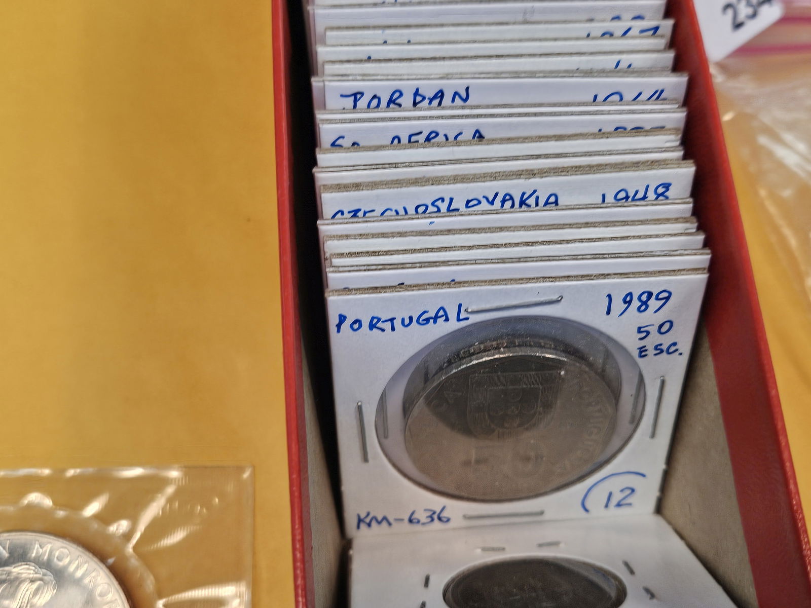 Box of world coins and two world coin sets - 5