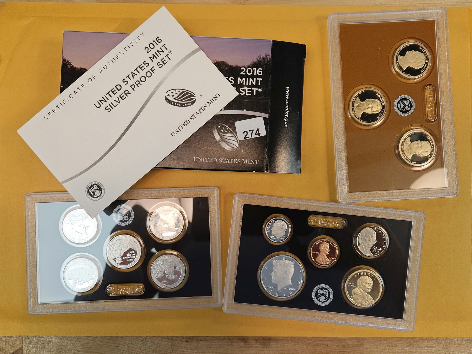2016 US SILVER Proof Set (1 of 1)