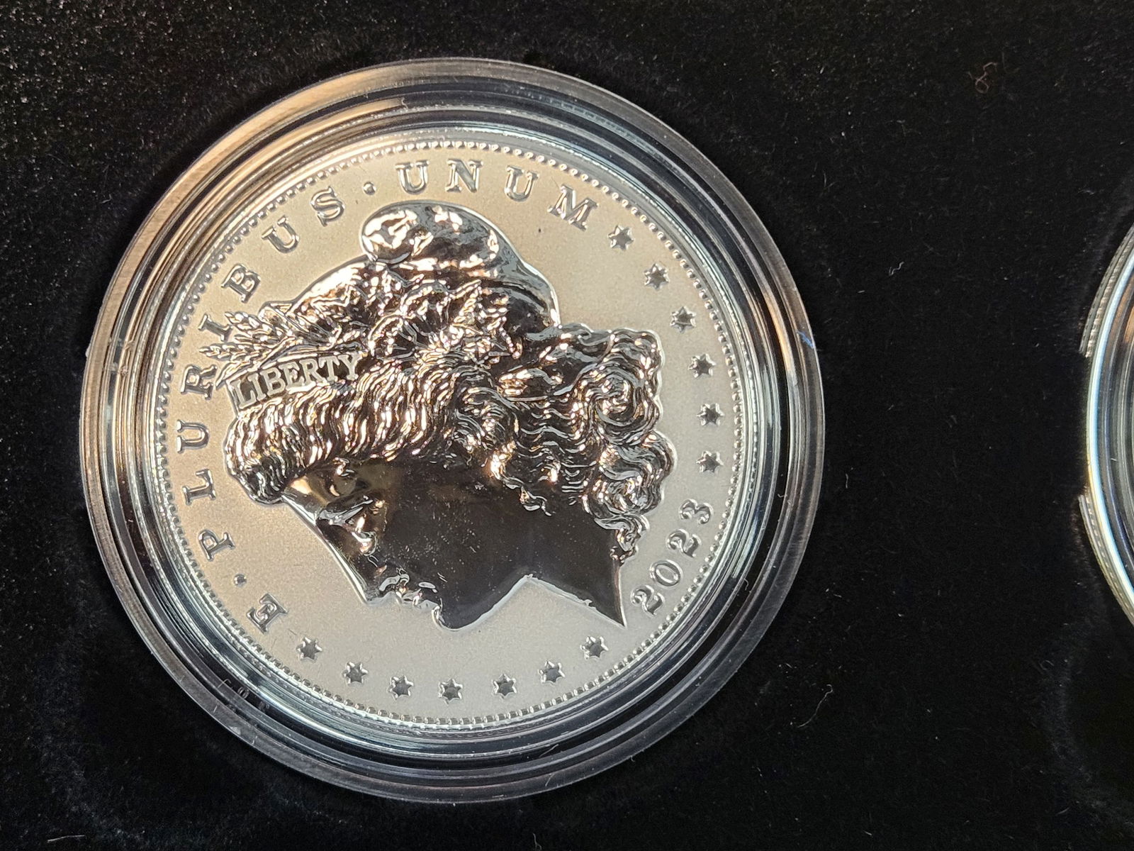 2023 Morgan and Peace Silver Dollar 2-coin Set - 2