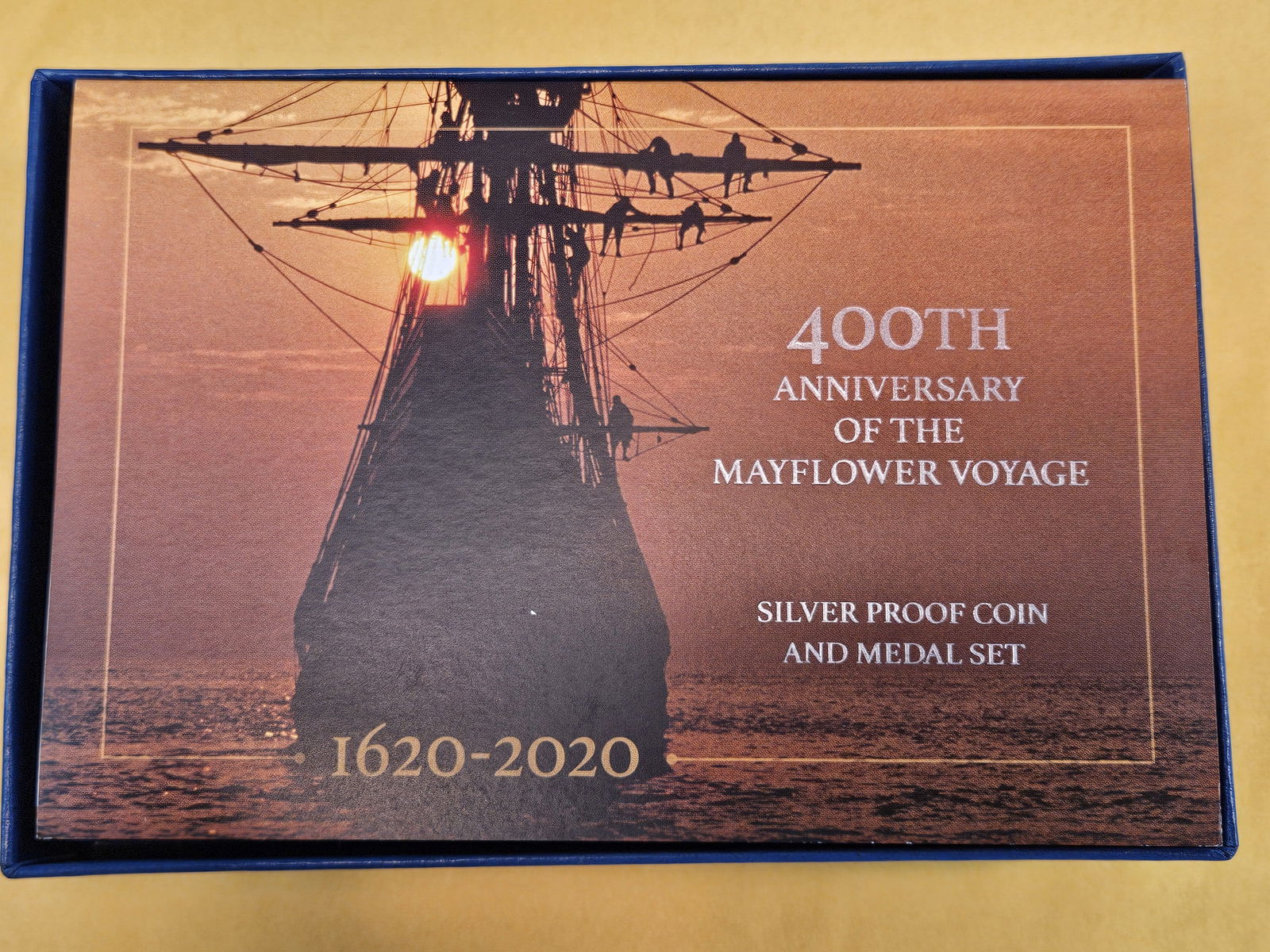 US Mint & Royal Mint Two GEM Silver Coin Set - 2