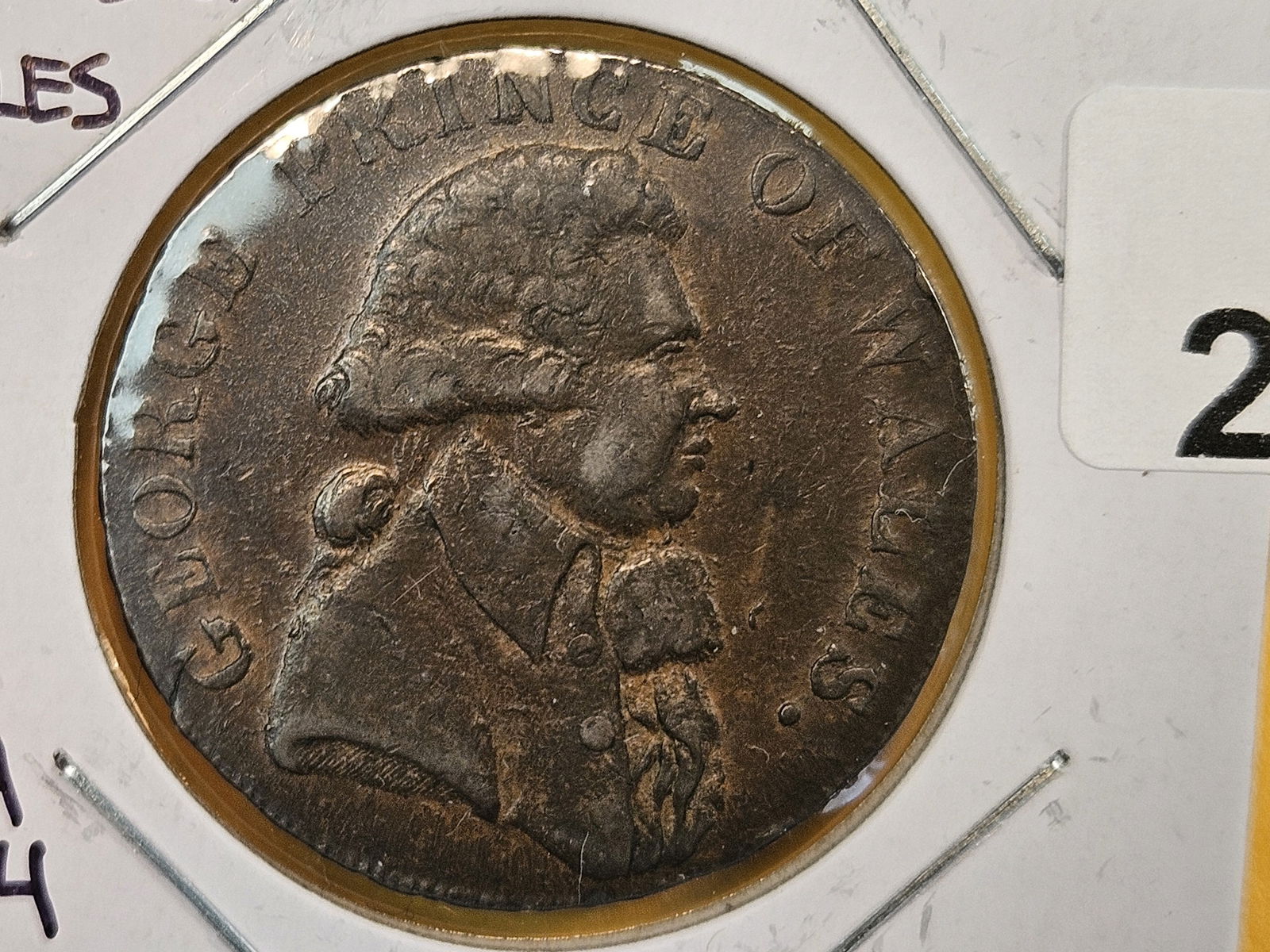 CONDER TOKEN! 1790's half penny Conder token (1 of 4)