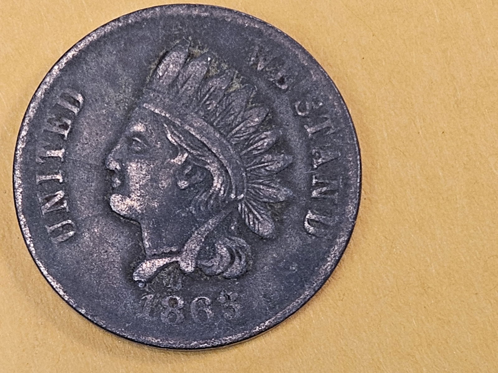 1863 Civil War Token Merchant's Store card - 3