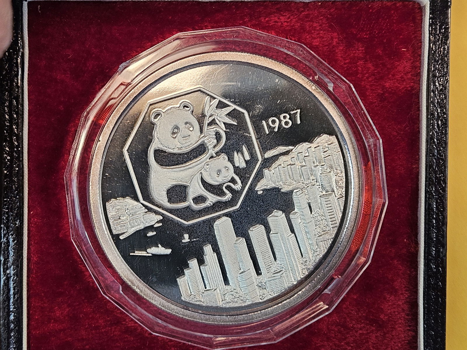 GEM Proof Deep Cameo FIVE Troy ounce Chinese Medal - 2