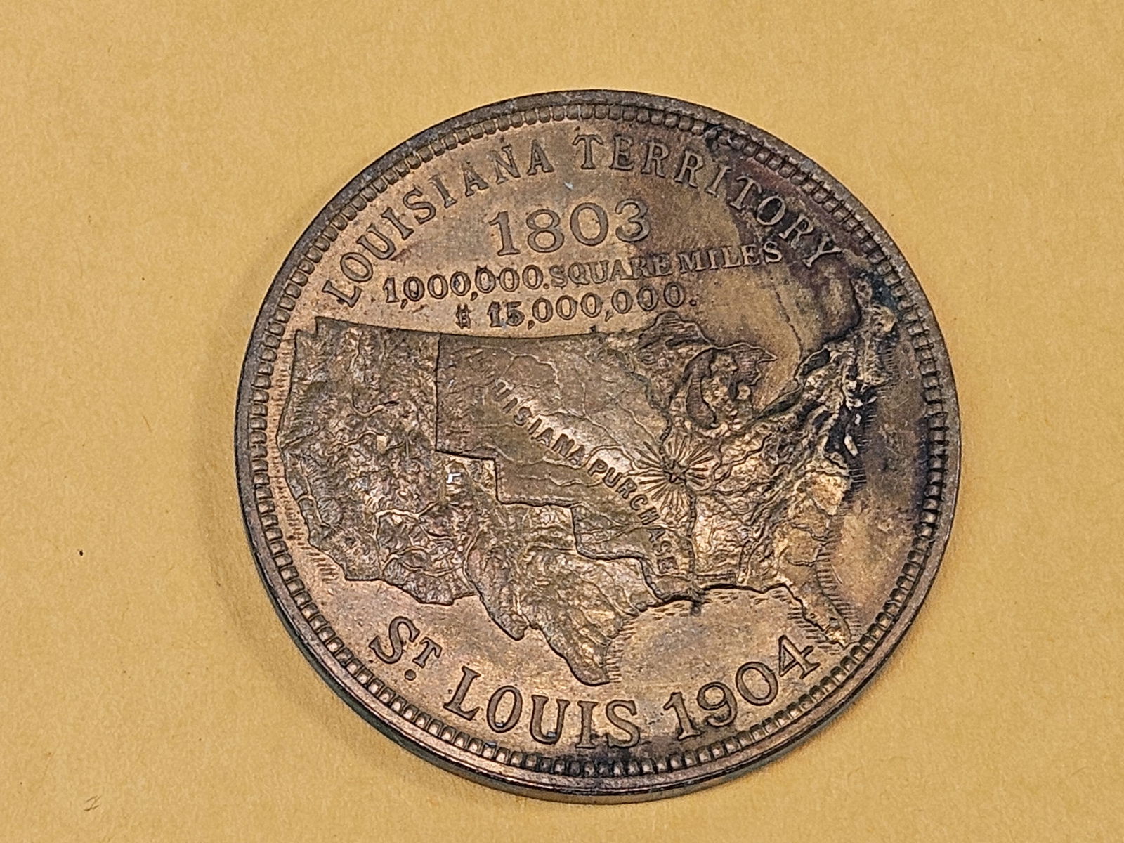 Choice Uncirculated 1904 Louisiana Exposition So-Called Dollar - 6