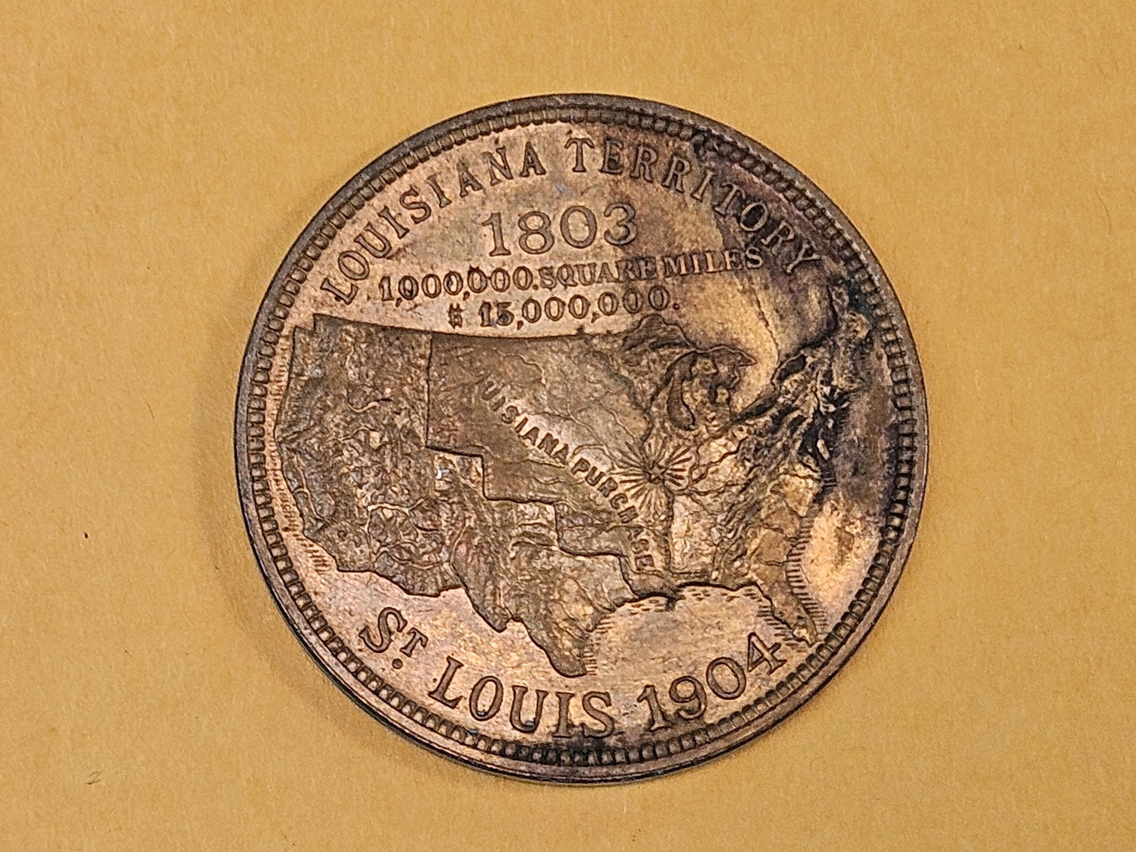 Choice Uncirculated 1904 Louisiana Exposition So-Called Dollar - 7