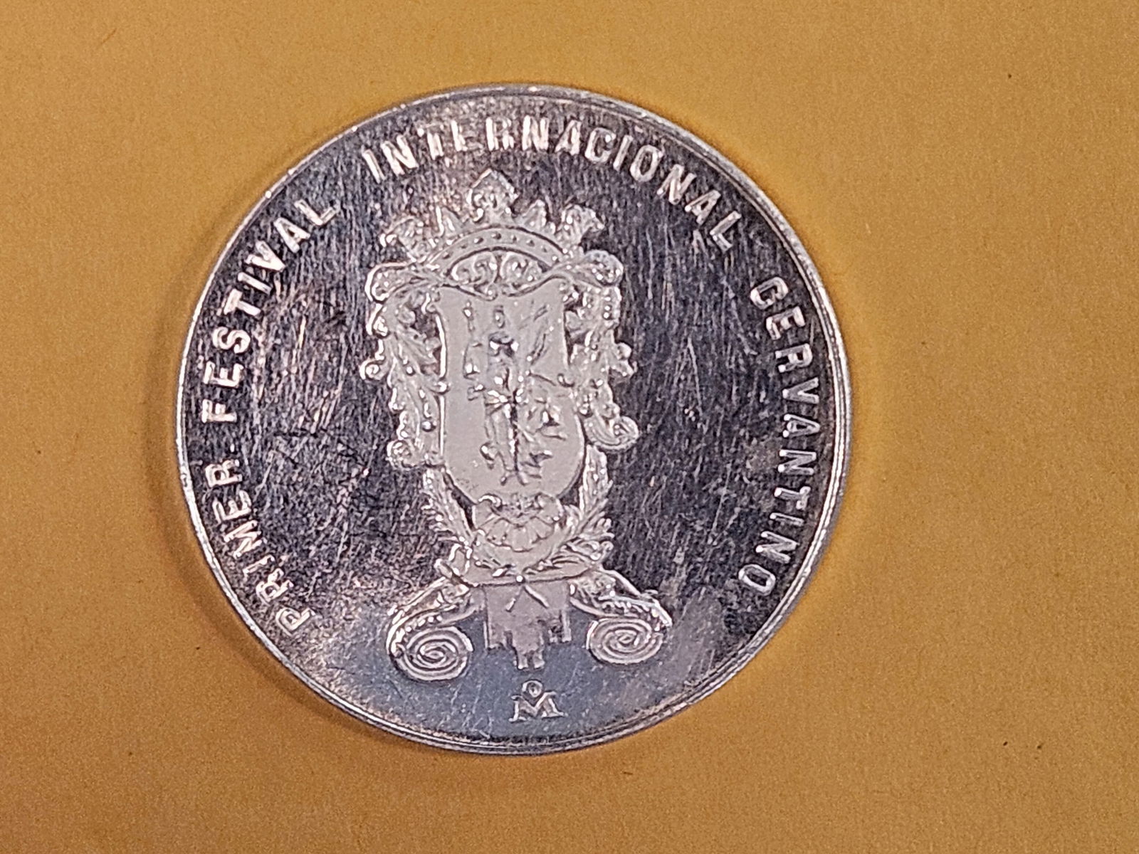 1972 Mexico Otoño Guanajuato Cervantino Festival Silver Medal - 9
